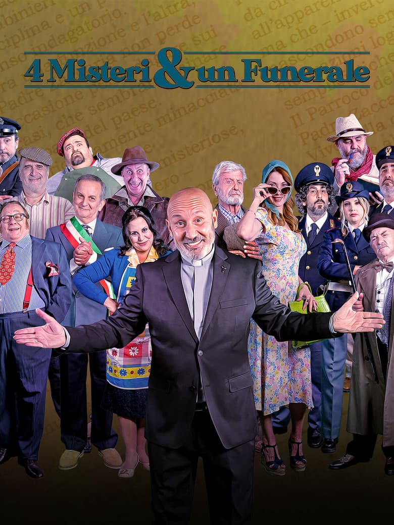 4 misteri e un funerale poster