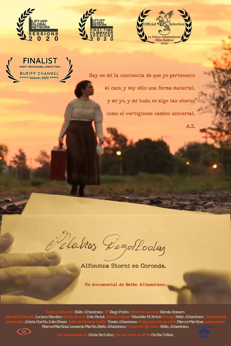 Palabras degolladas. Alfonsina Storni en Coronda poster