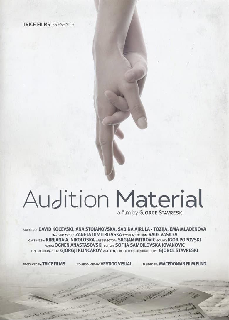 Audition Material poster