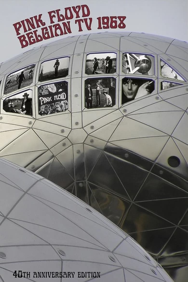 Pink Floyd: Belgian TV 1968 poster