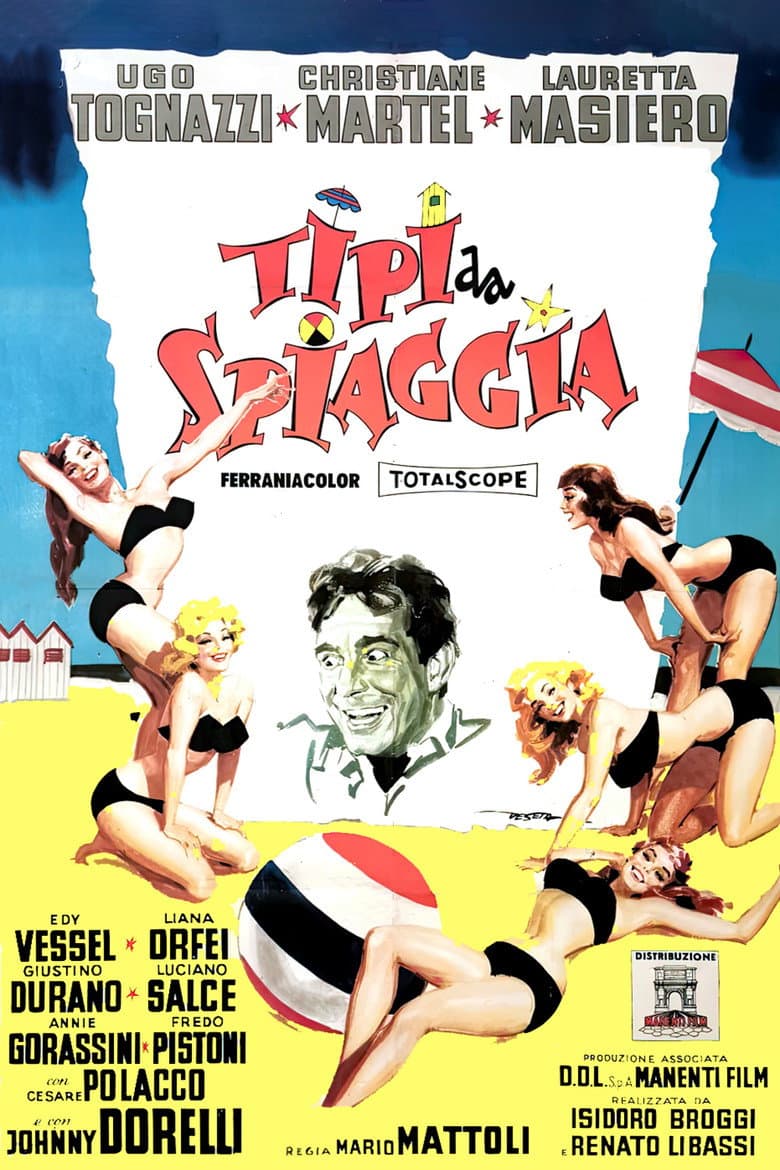 Tipi da spiaggia poster