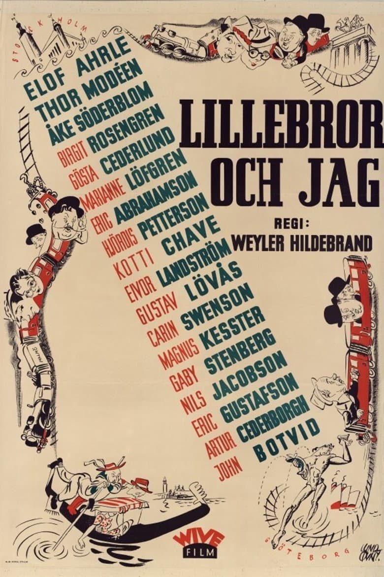 Lillebror och jag poster