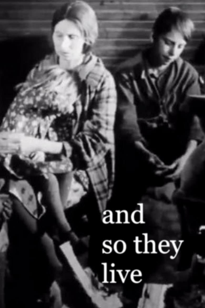 And So They Live poster