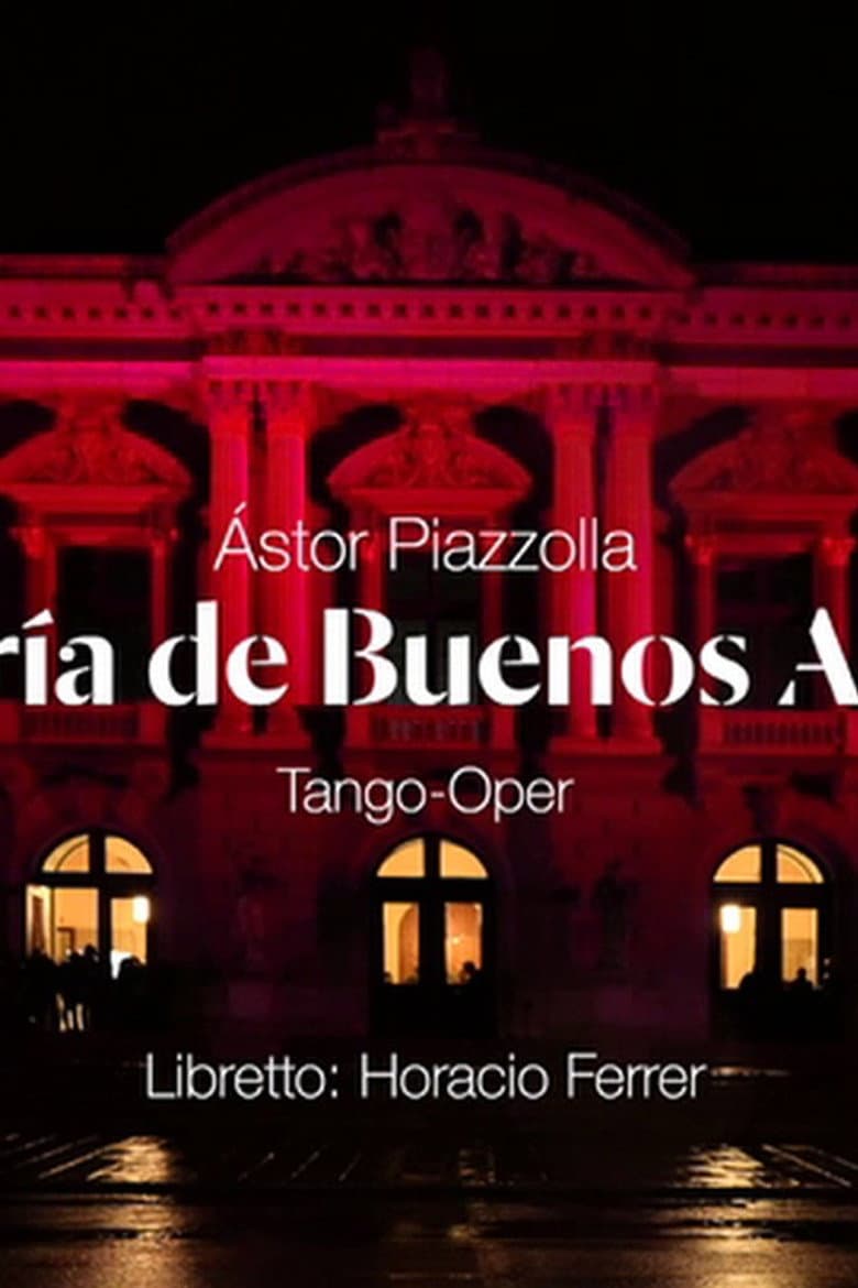 Astor Piazzolla's Maria de Buenos Aires Grand Théâtre de Genève poster