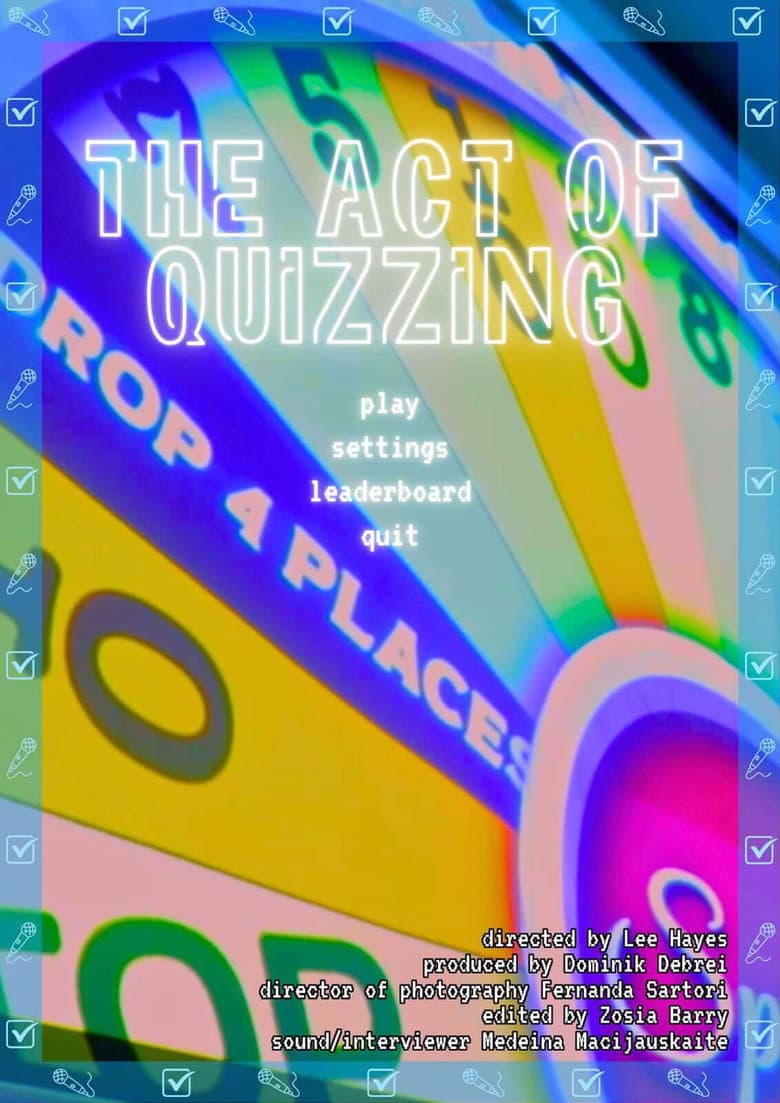 The Act Of Quizzing poster