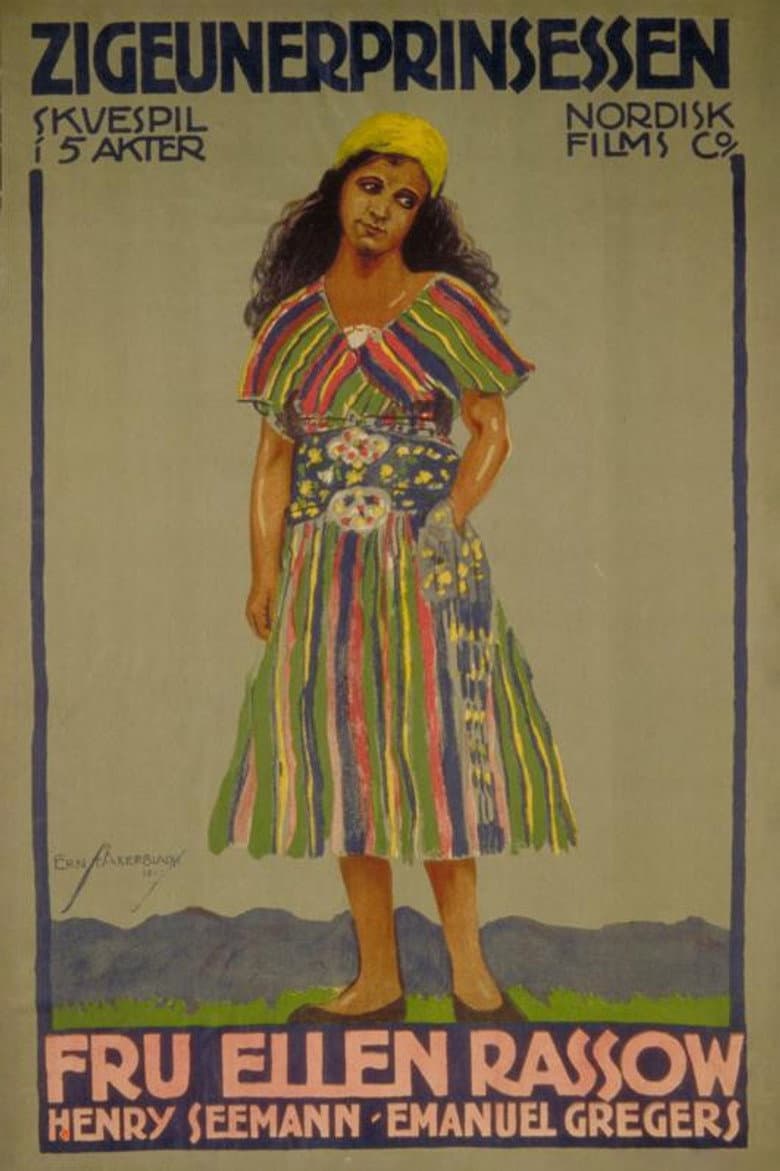 Zigeunerprinsessen poster