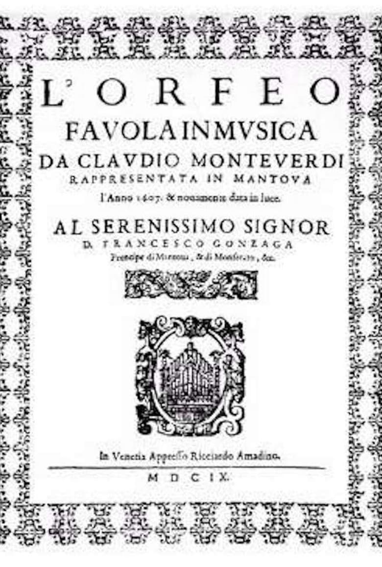 Monteverdi: L'Orfeo - La Fenice poster