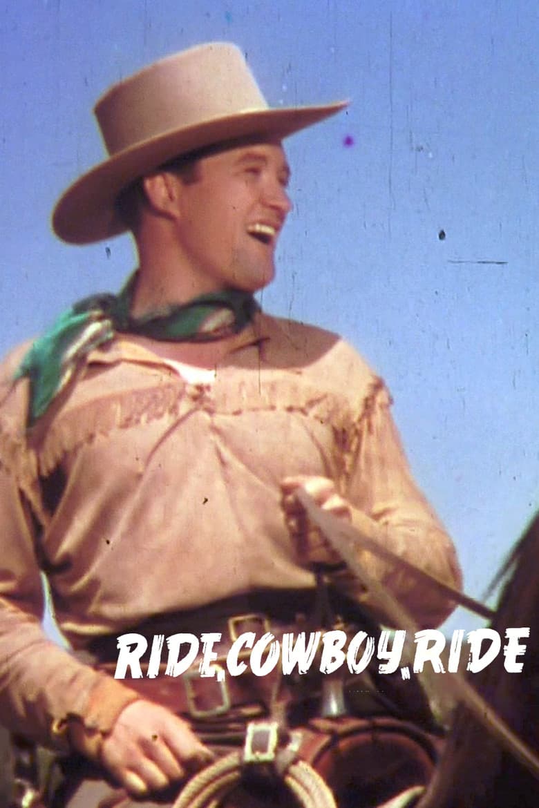Ride, Cowboy, Ride poster