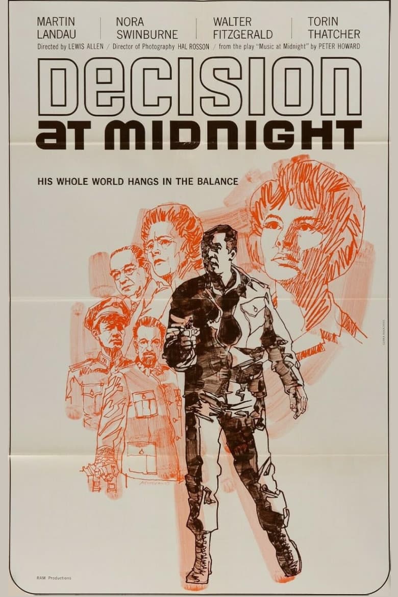 Decision at Midnight poster