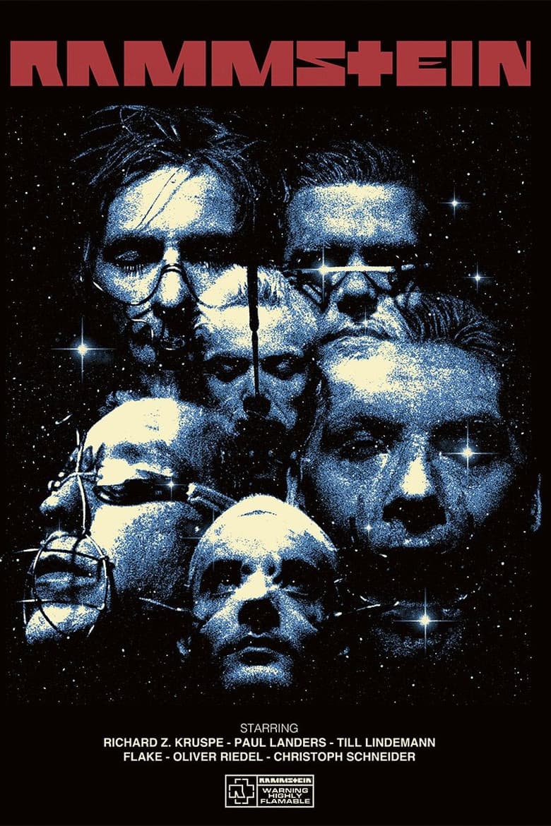 Rammstein - Odjazdy Festival Katowice 1997 poster