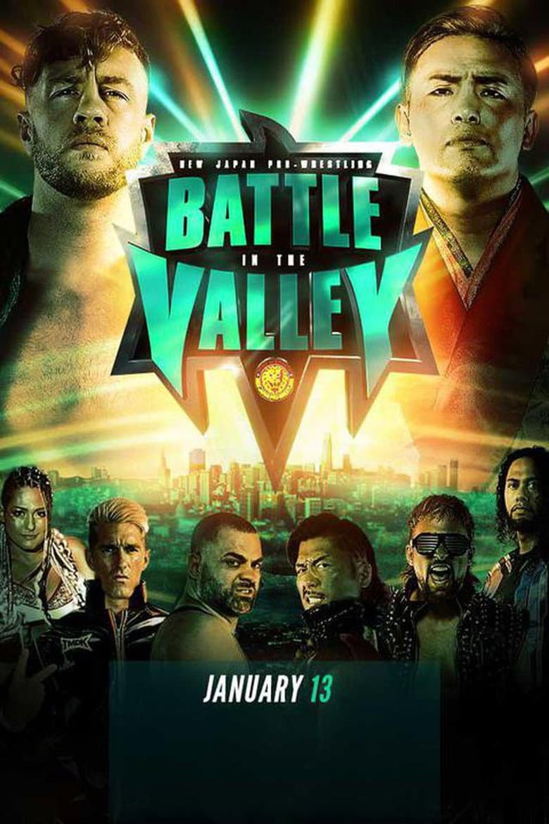 NJPW Battle in the Valley 2024 poster