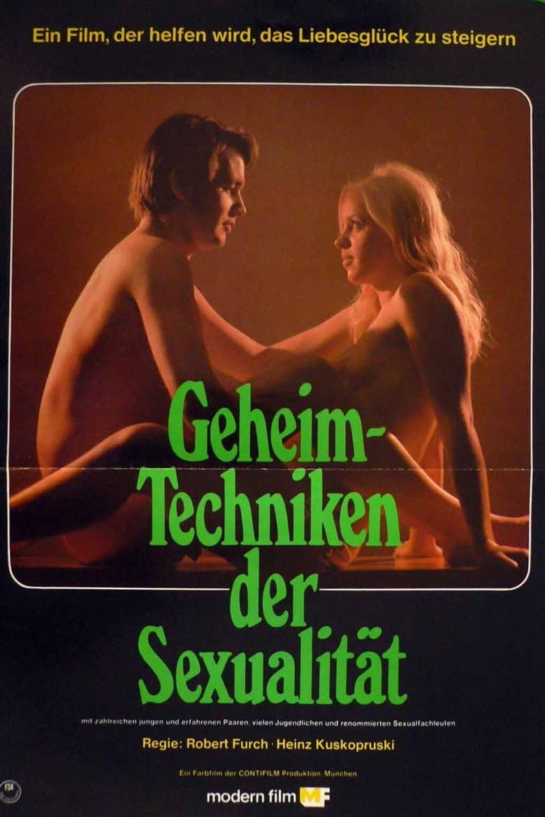 Geheimtechniken der Sexualität poster