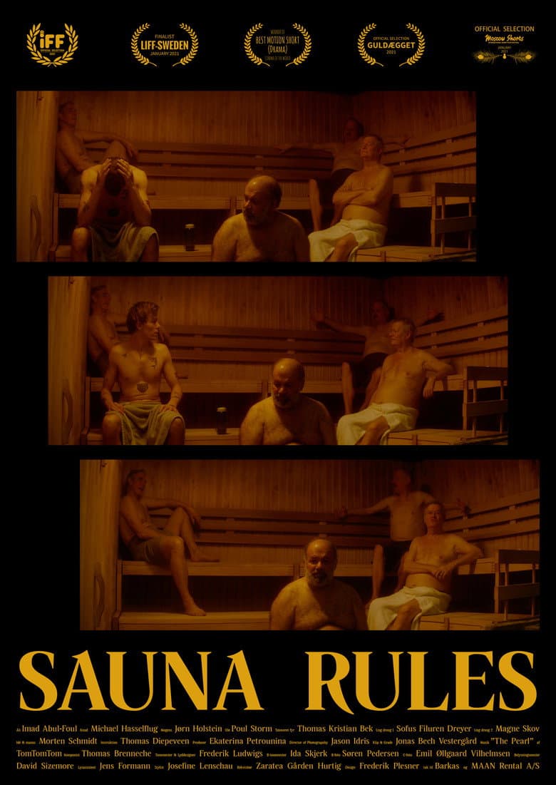 Sauna Rules poster