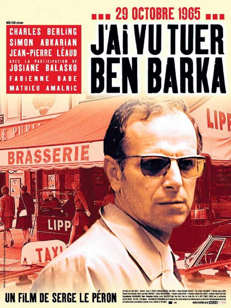 I Saw Ben Barka Get Killed poster