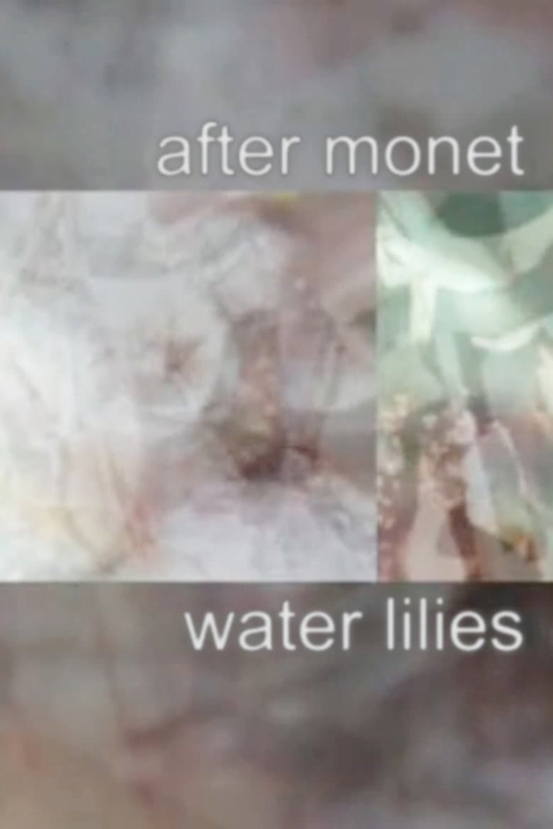 After Monet Water Lilies poster