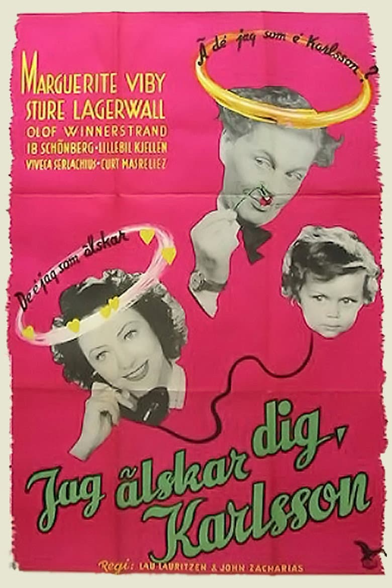 I Love You Karlsson poster