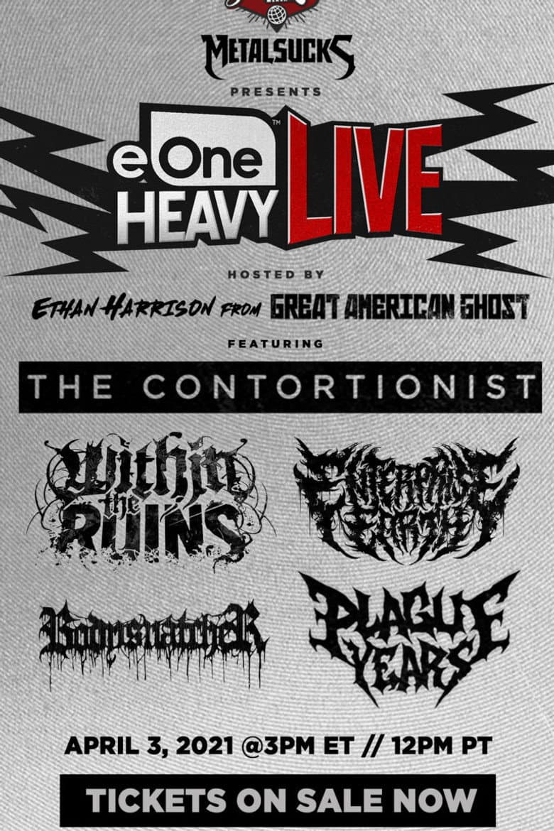 EONE HEAVY LIVE: The Contortionist poster