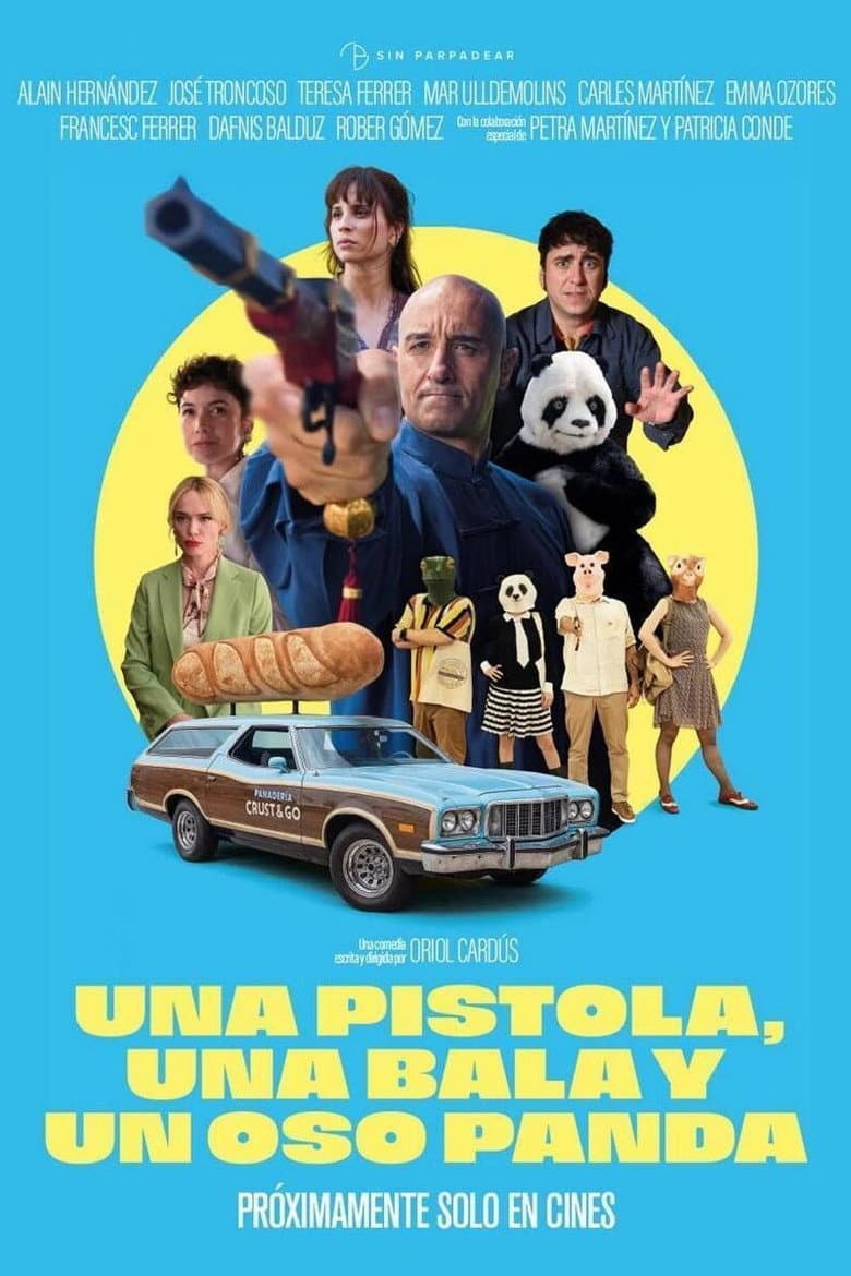 Una pistola, una bala y un oso panda poster