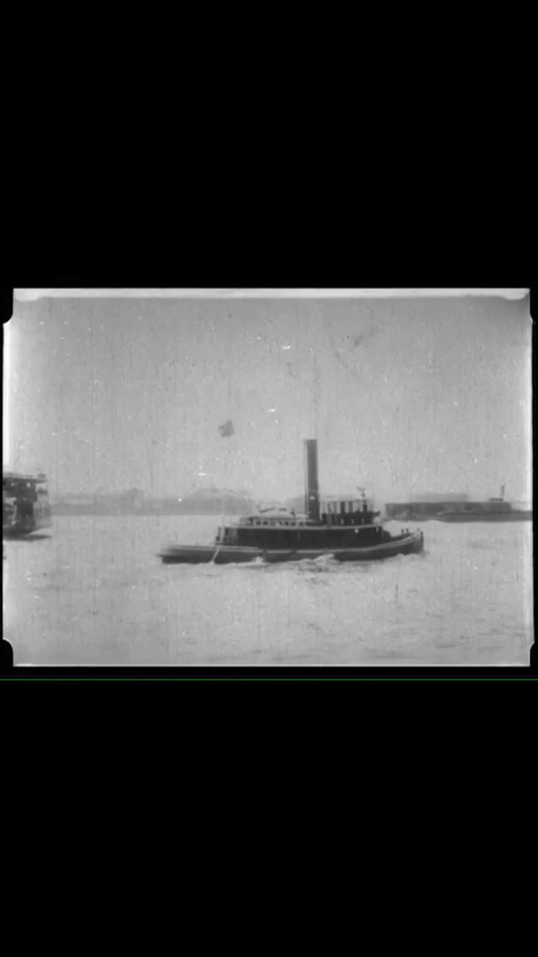 Boats in the New York Harbor poster