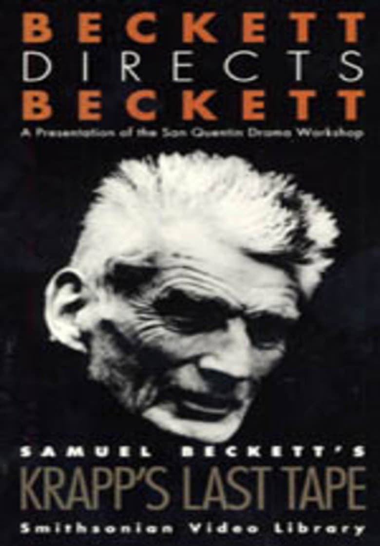 Beckett Directs Beckett: Krapp's Last Tape by Samuel Beckett poster