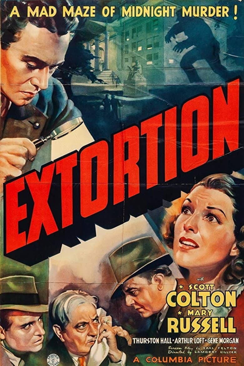 Extortion poster