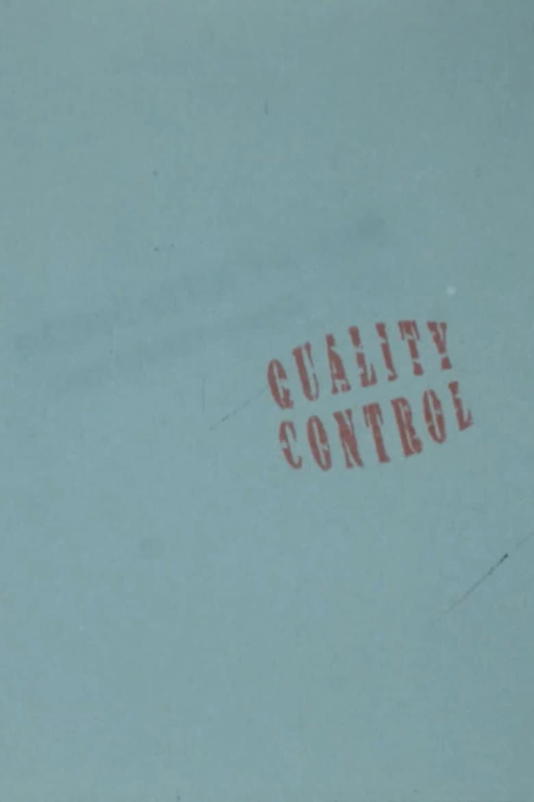 Quality Control poster