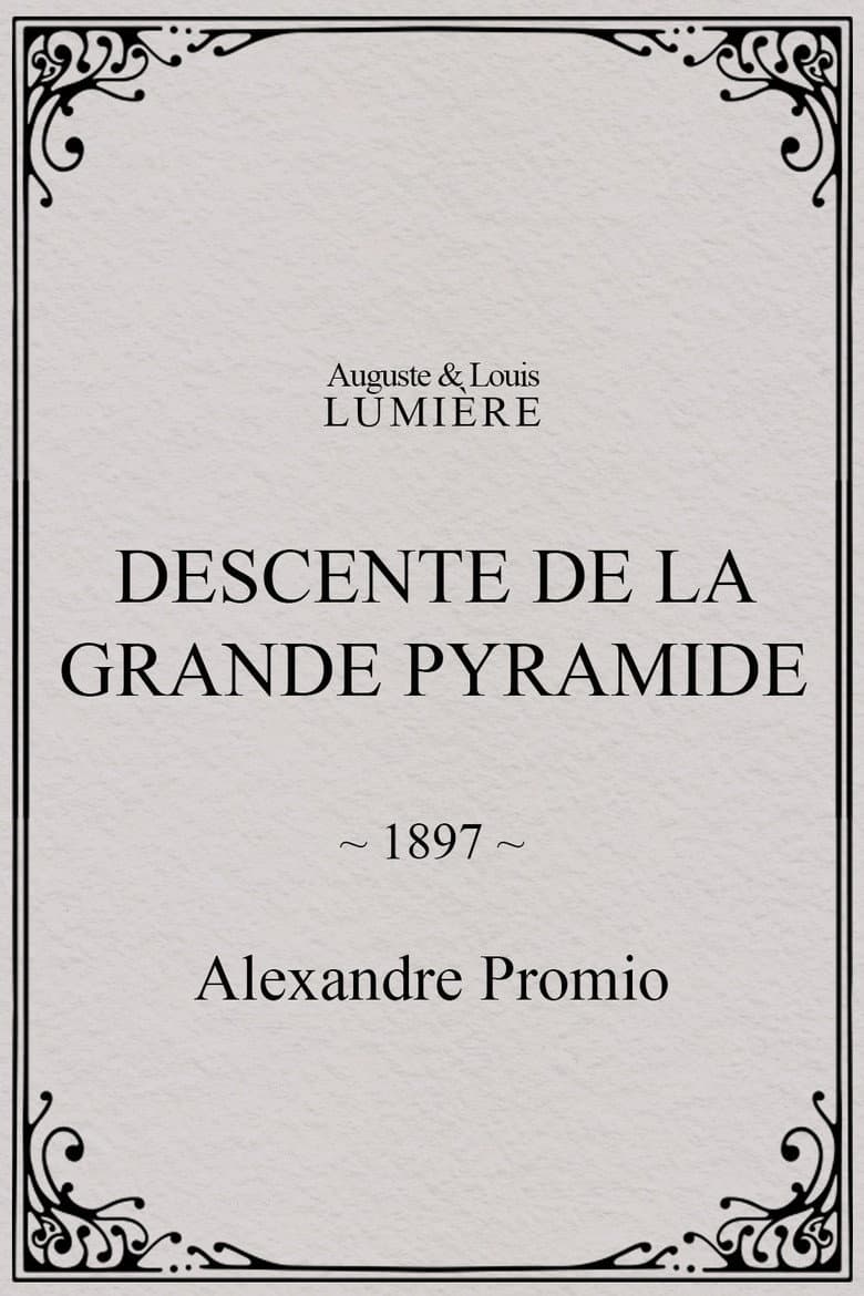 Descent of the Great Pyramid poster