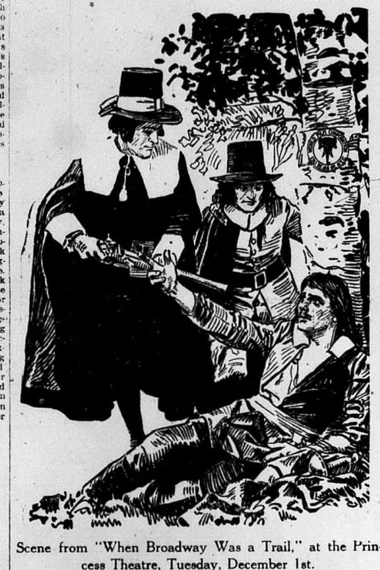 When Broadway Was a Trail poster