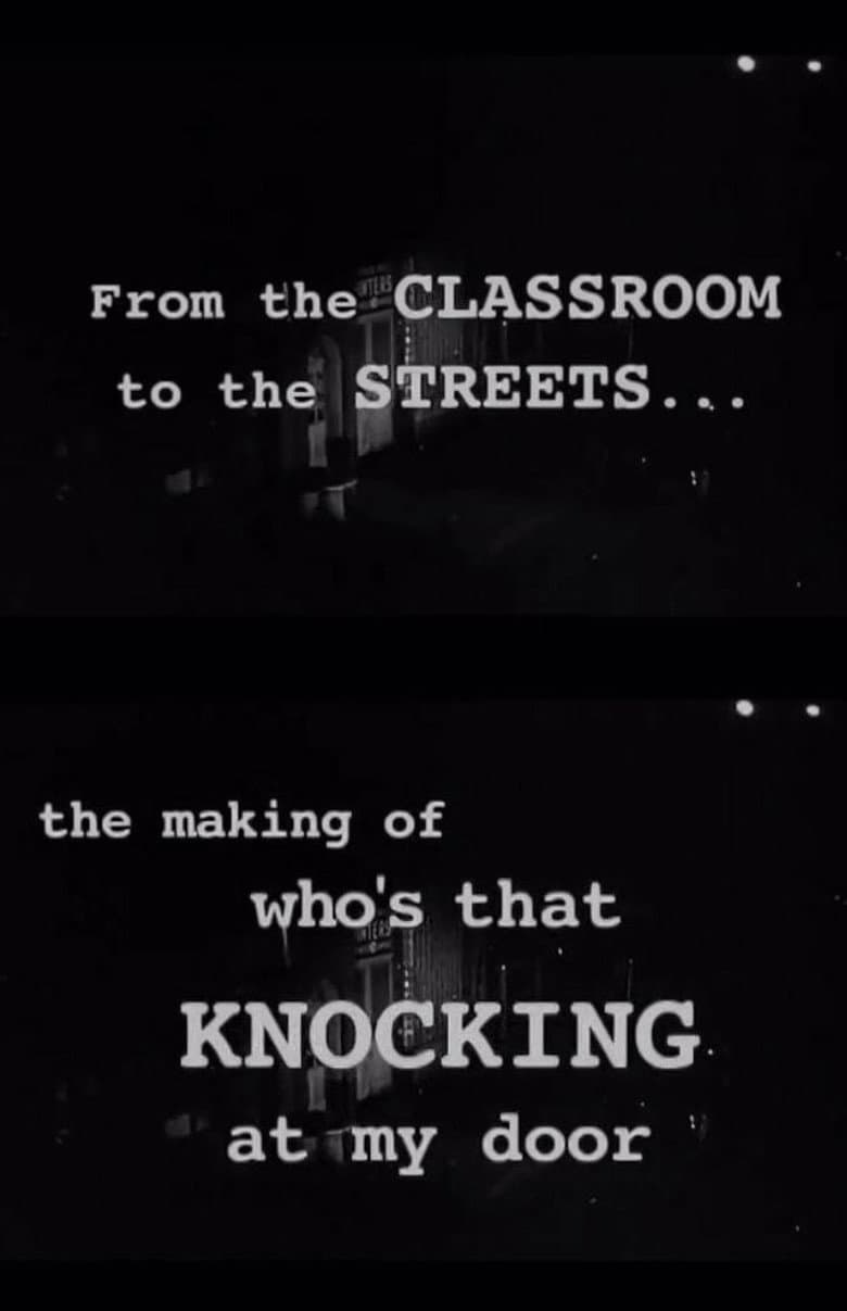 From the Classroom to the Streets: The Making of 'Who's That Knocking at My Door' poster