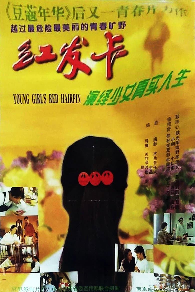 Young Girl's Red Hairpin poster