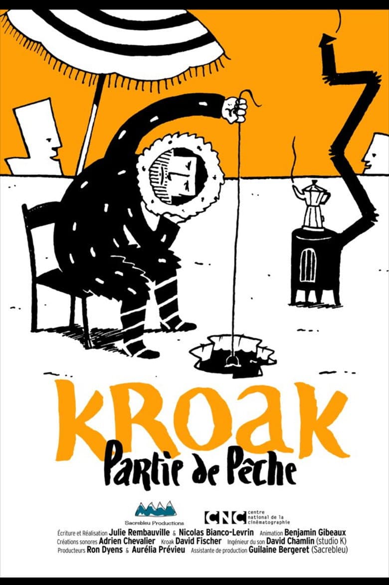 Kroak, partie de pêche poster