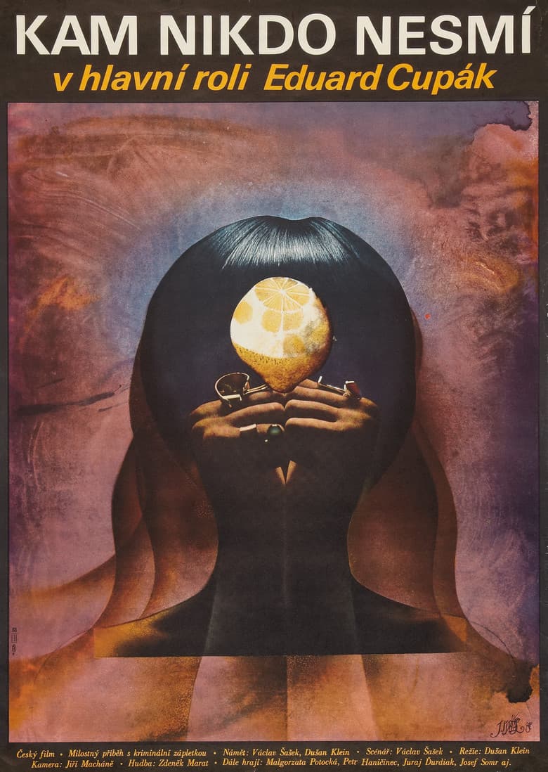 Kam nikdo nesmí poster