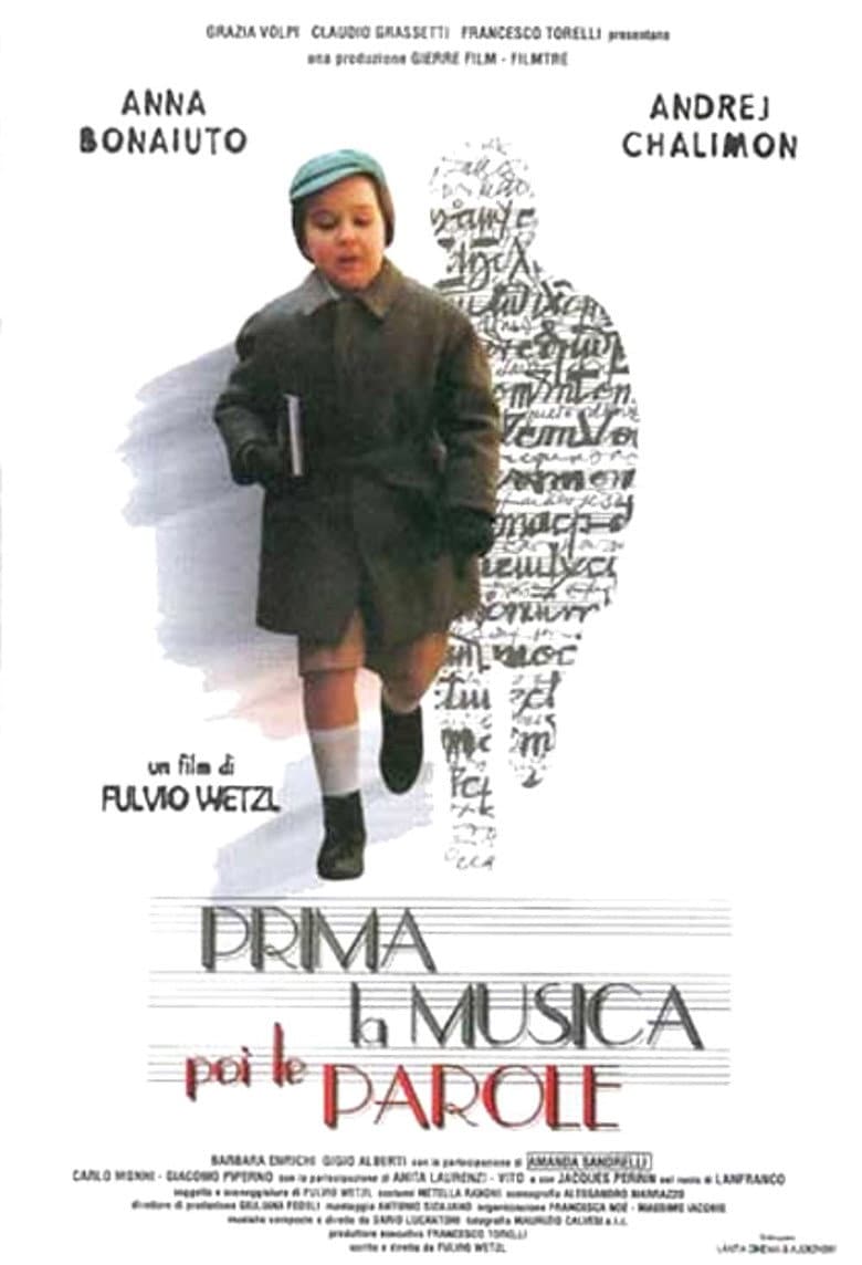 Prima la musica, poi le parole poster