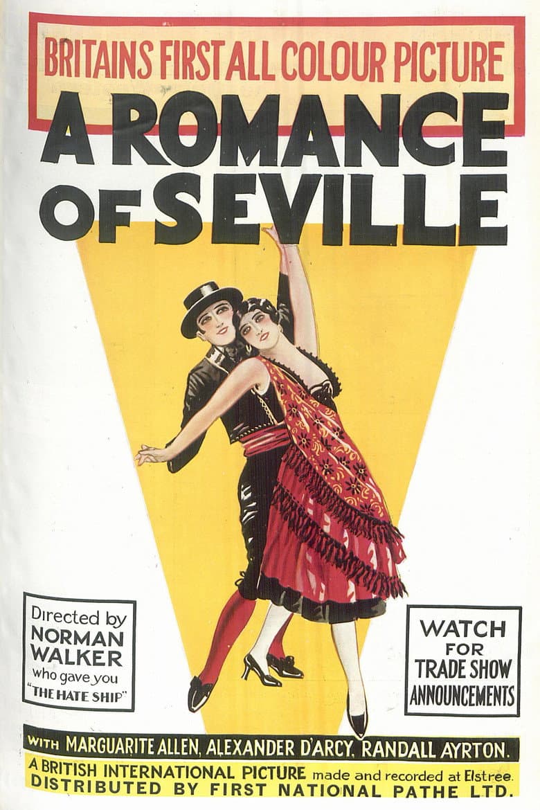A Romance of Seville poster
