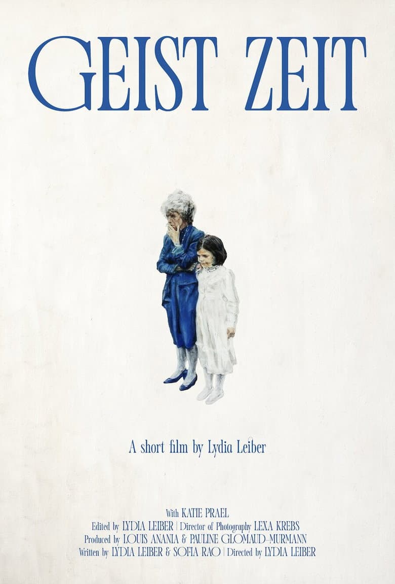 Geist Zeit poster