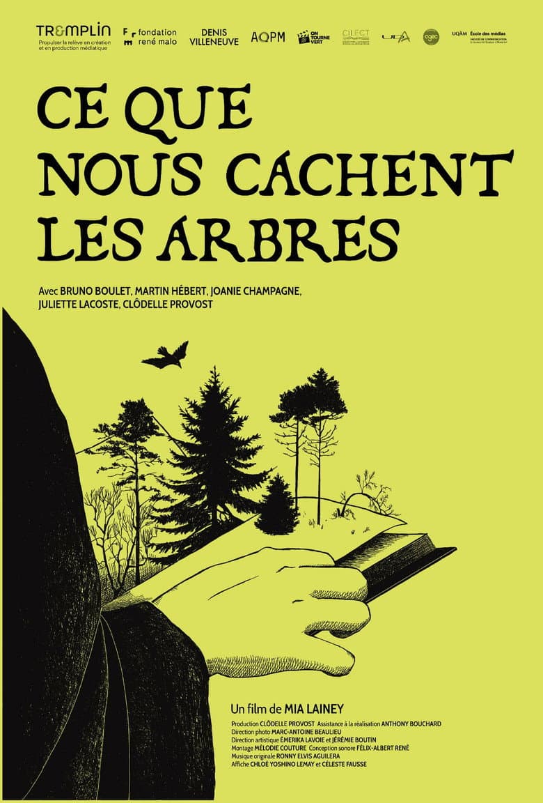 Ce que nous cachent les arbres poster