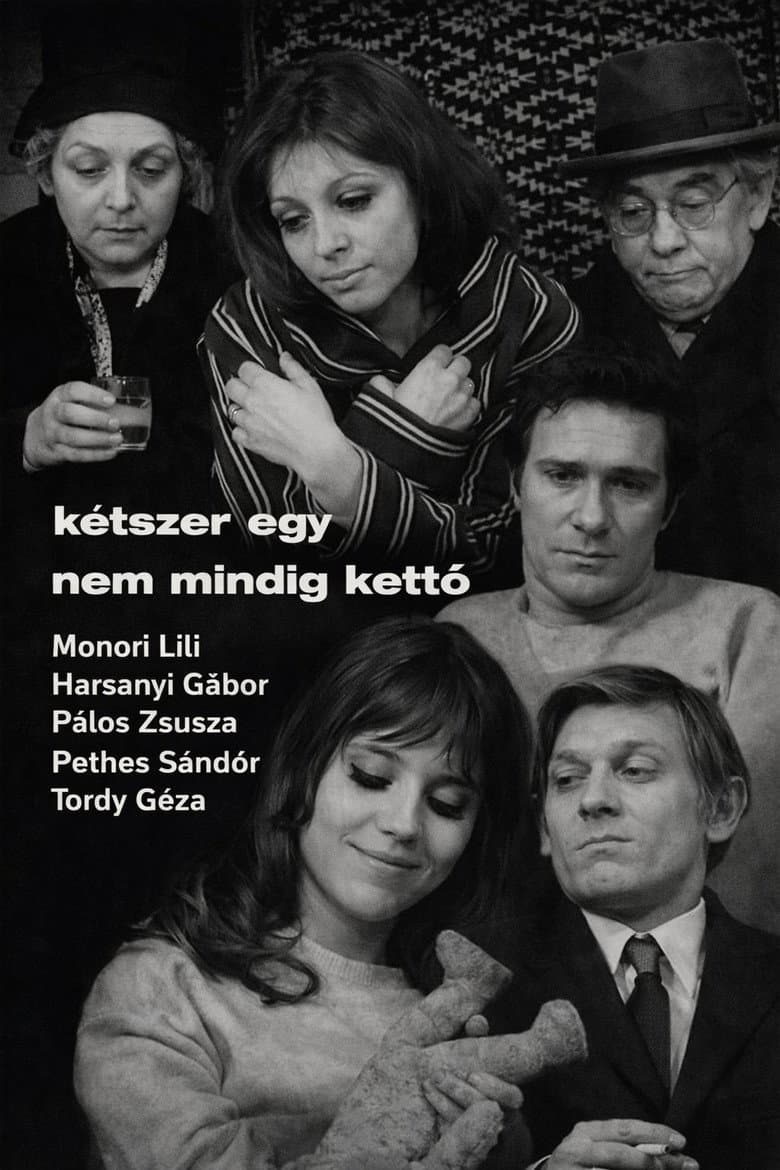 Kétszer egy nem mindig kettö poster