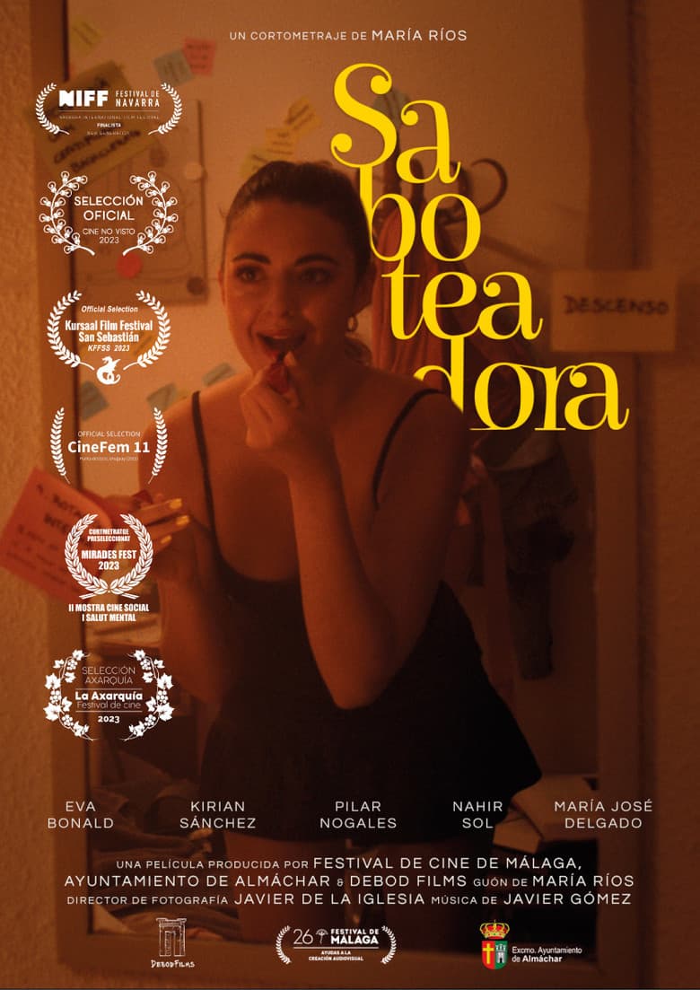 Saboteadora poster