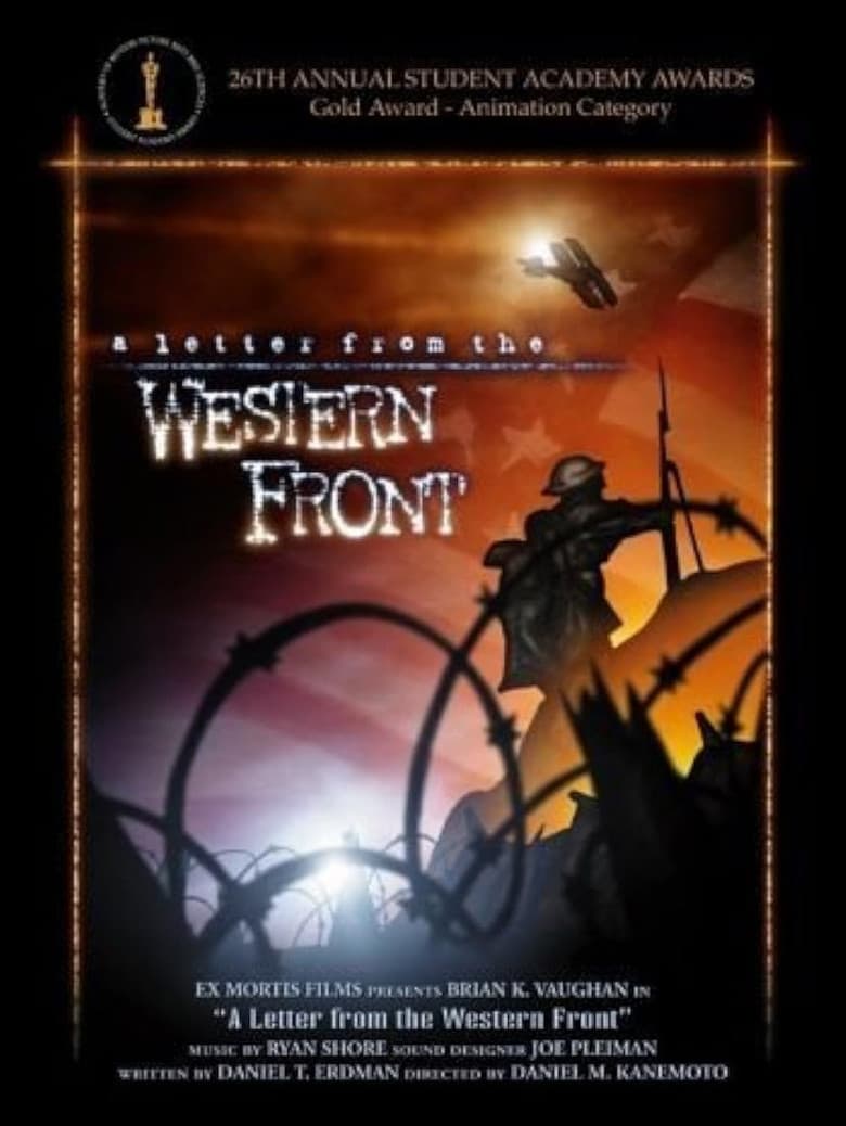 A Letter from the Western Front poster