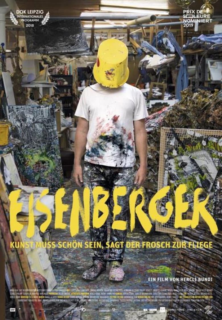 Eisenberger:  Art Must be Beautiful, the Frog Said to the Fly. poster