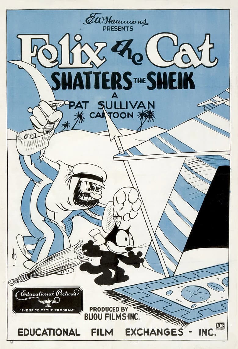 Felix the Cat Shatters the Sheik poster