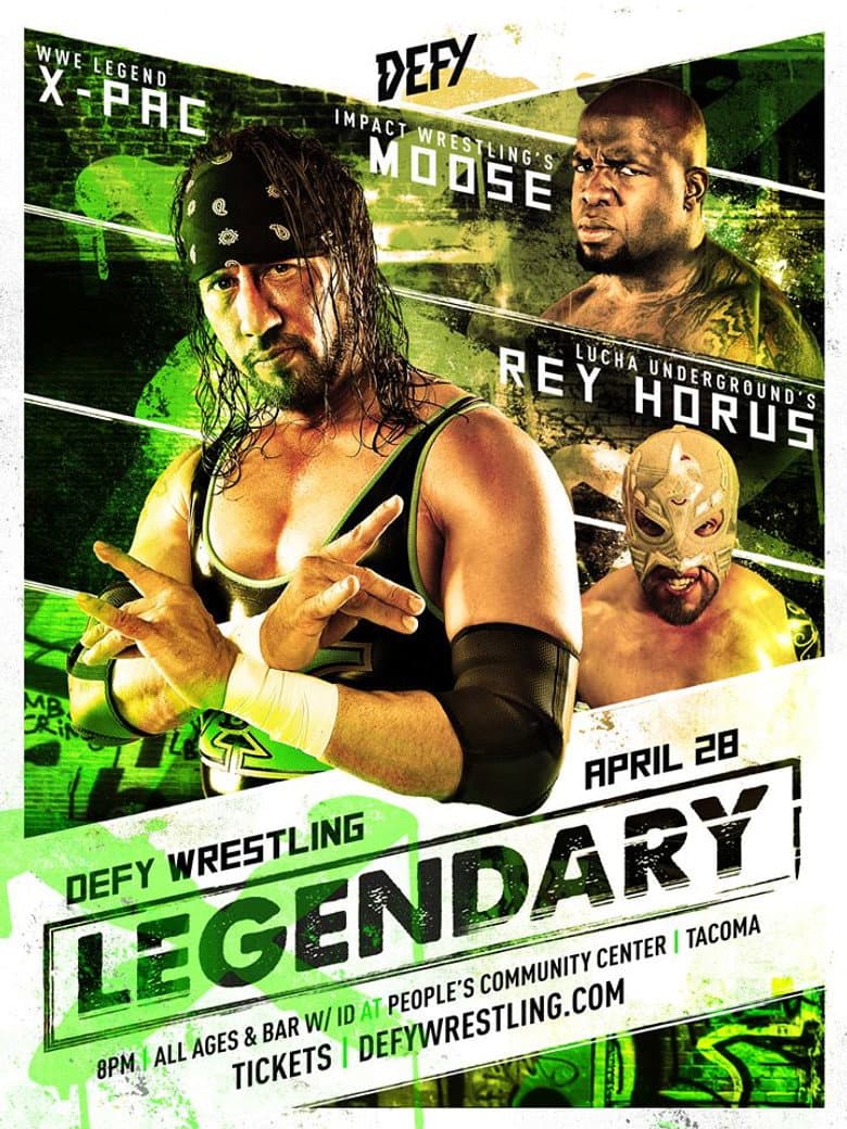 DEFY Legendary poster