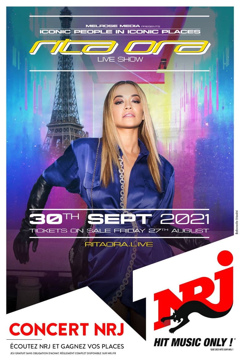 Rita Ora: At the Eiffel Tower poster