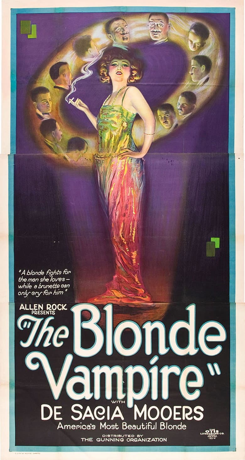The Blonde Vampire poster