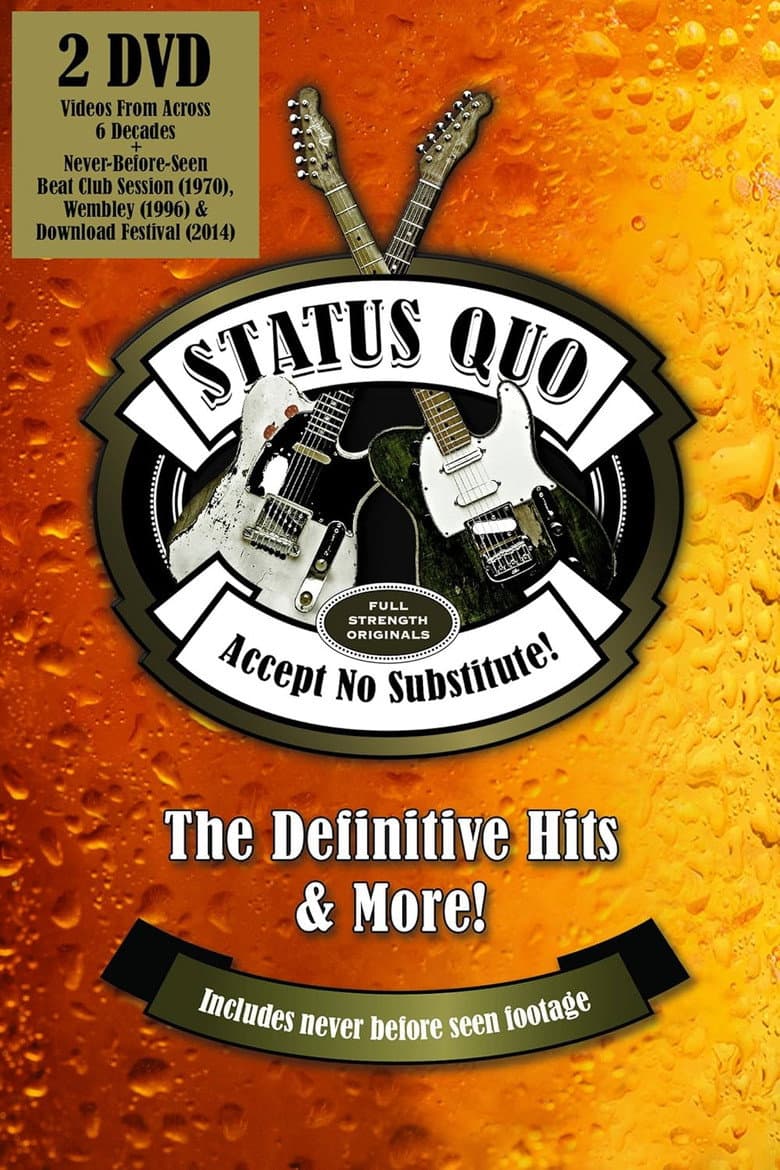 Status Quo: Accept No Substitute! - The Definitive Hits & More! poster