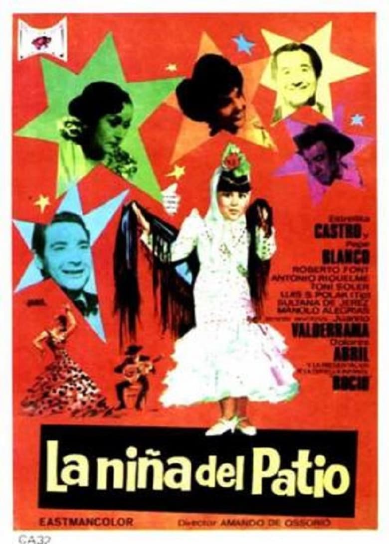 La niña del patio poster