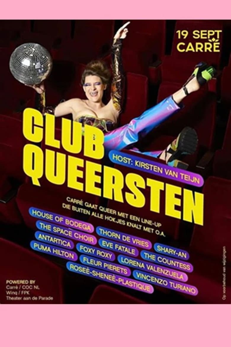 Kirsten van Teijn: Club Queersten poster