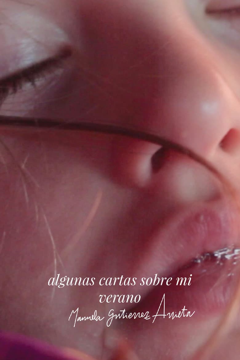 algunas cartas sobre mi verano poster