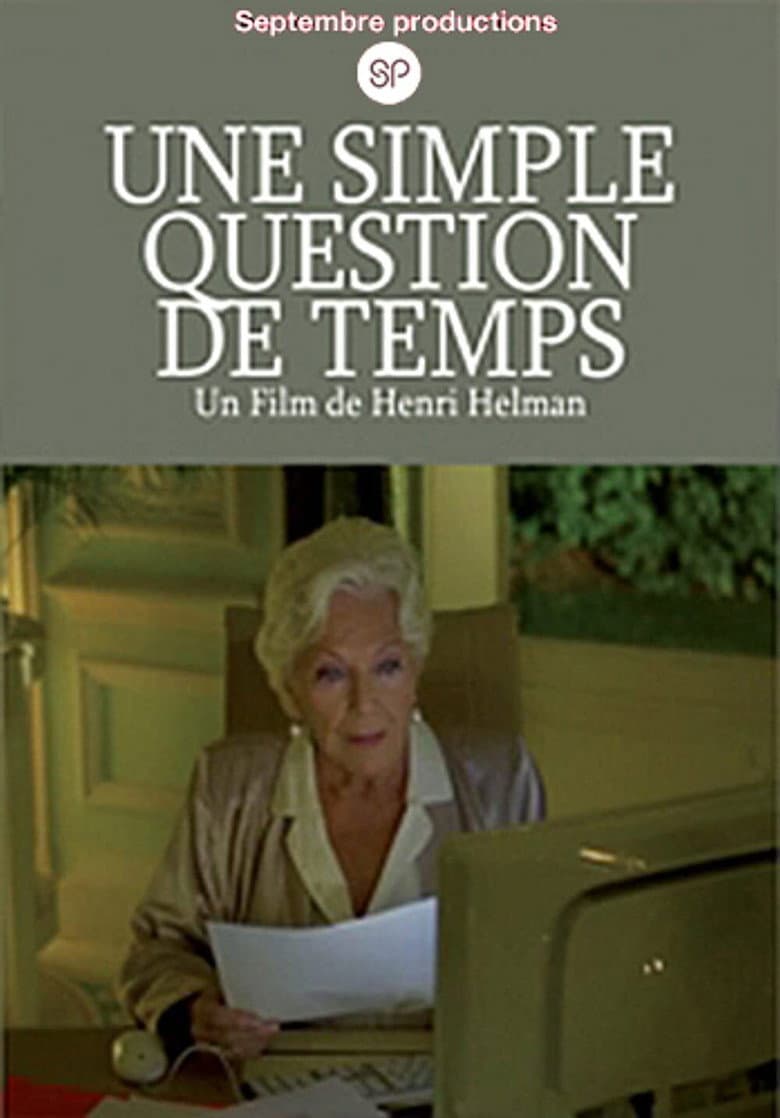 Simple question de temps poster