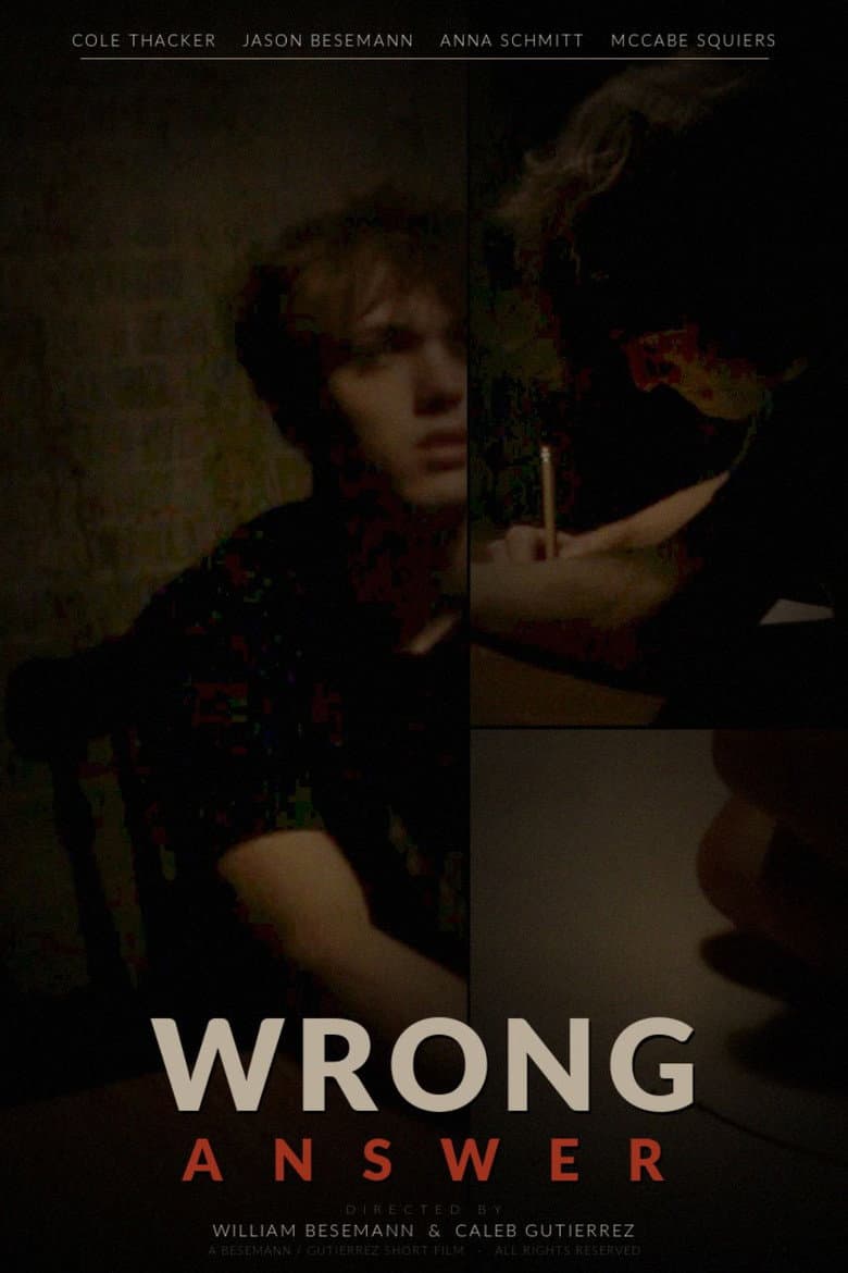 Wrong Answer poster